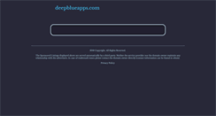 Desktop Screenshot of deepblueapps.com